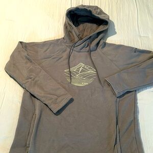Women’s Columbia hoodie with front pouch.